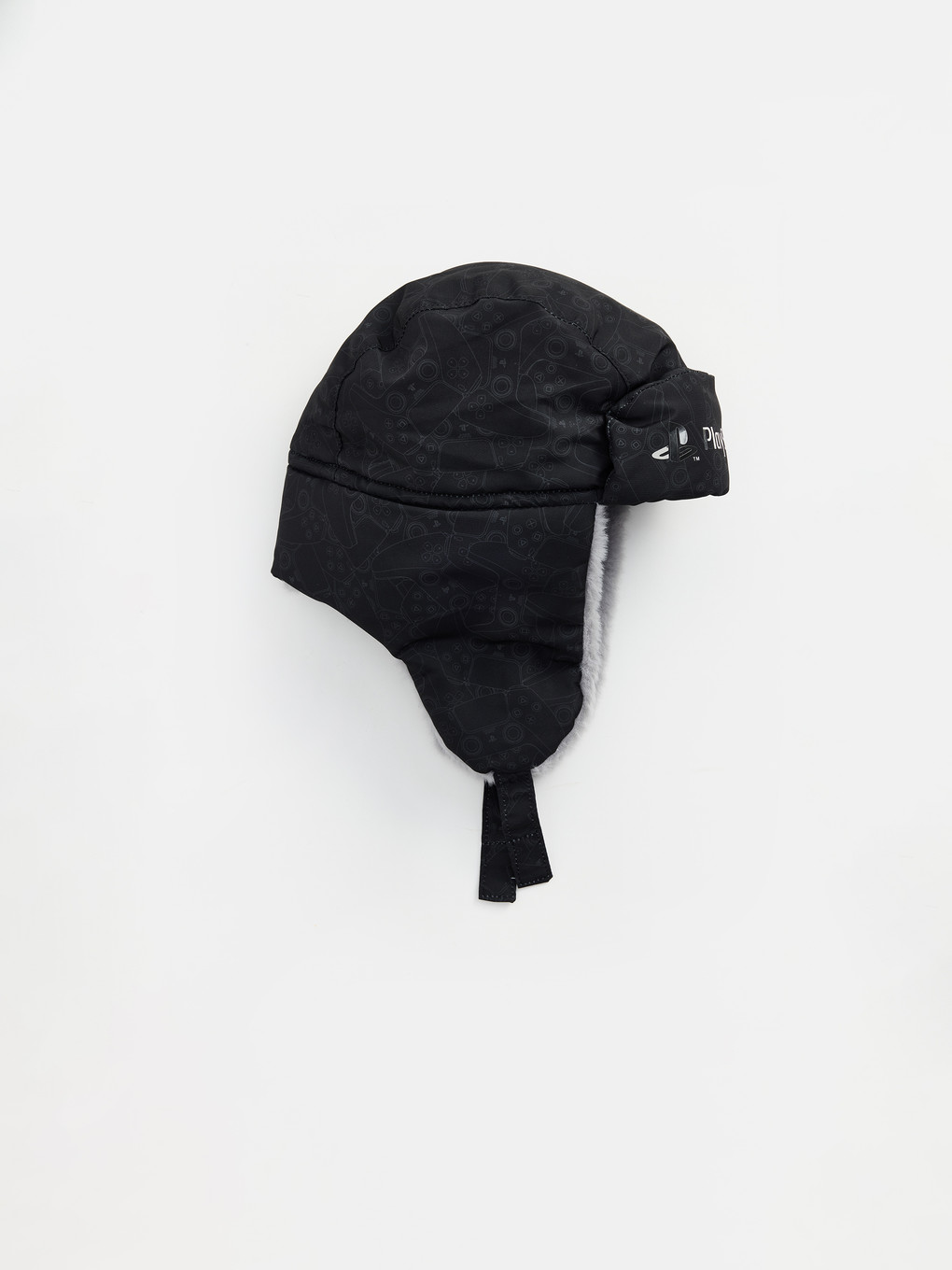 Boy Black Snow Hat-1
