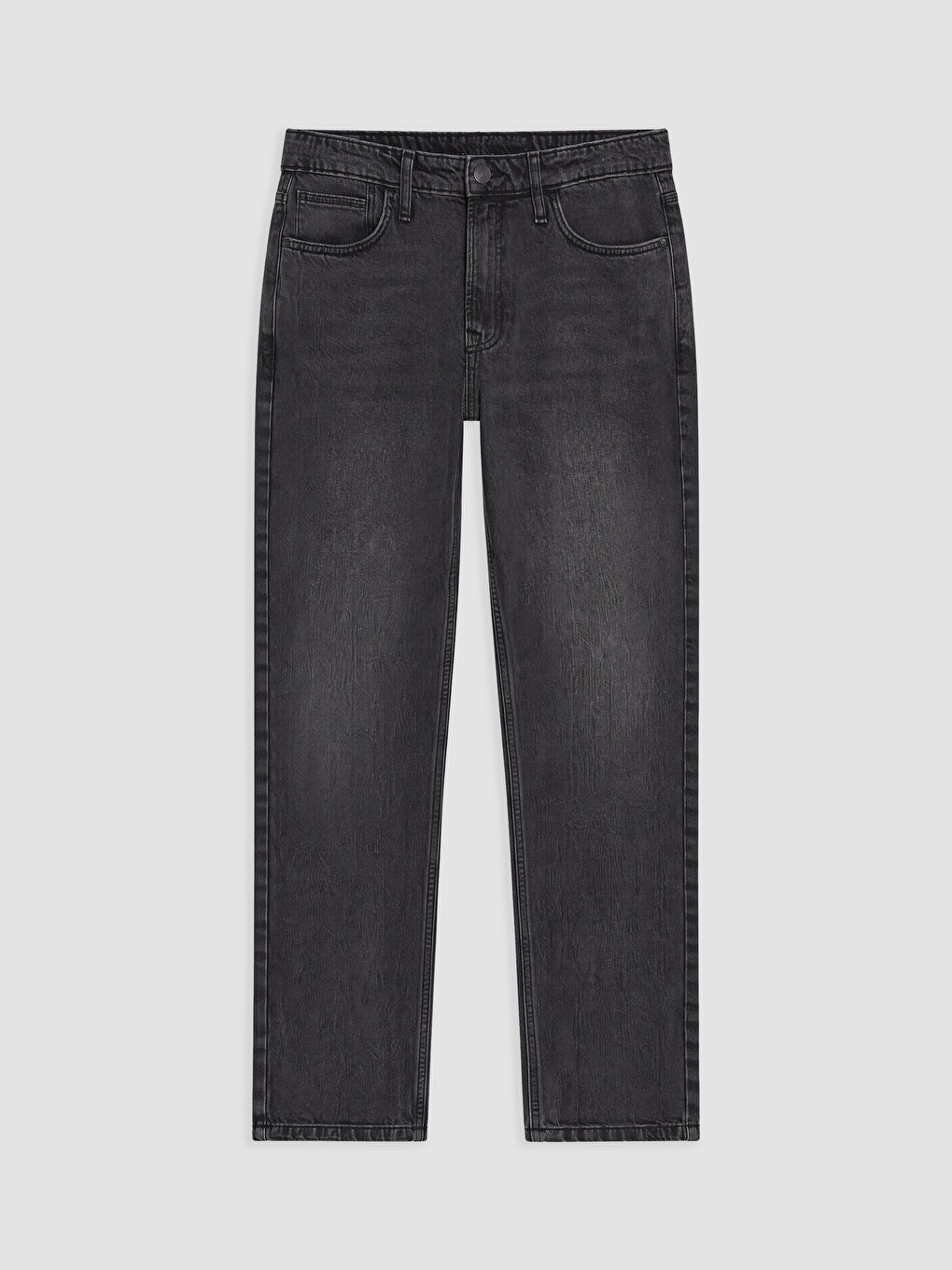 Antrasit 730 Carrot Fit Erkek Jean Pantolon-3