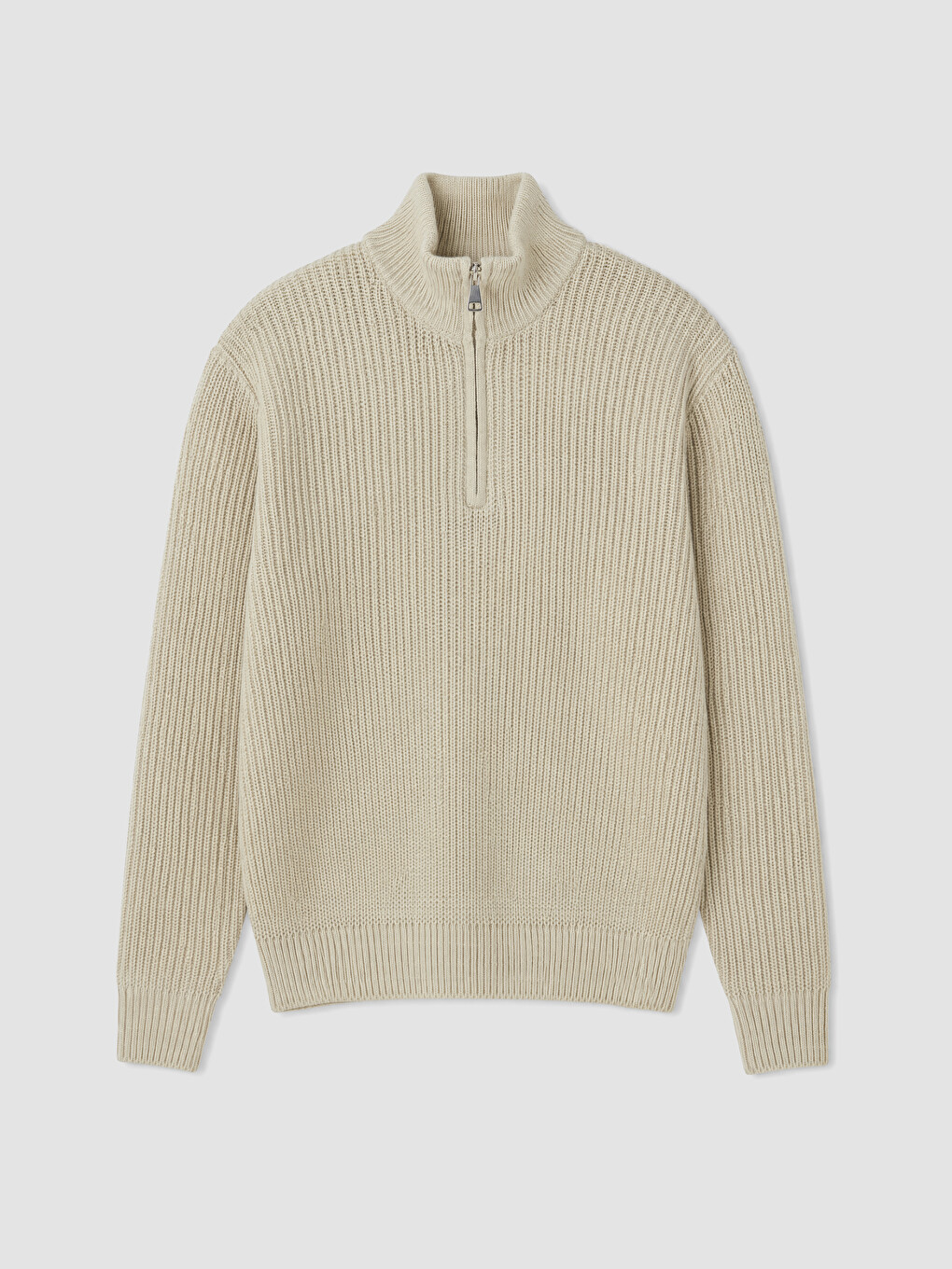 Mock Neck Men's Knitwear Sweater-3