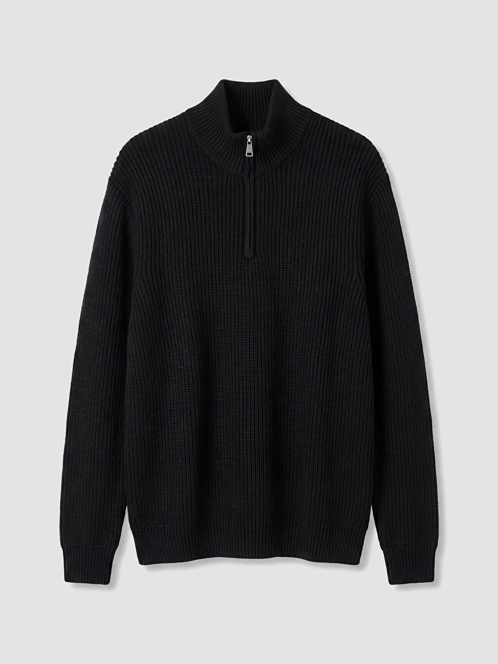 Mock Neck Men's Knitwear Sweater-3