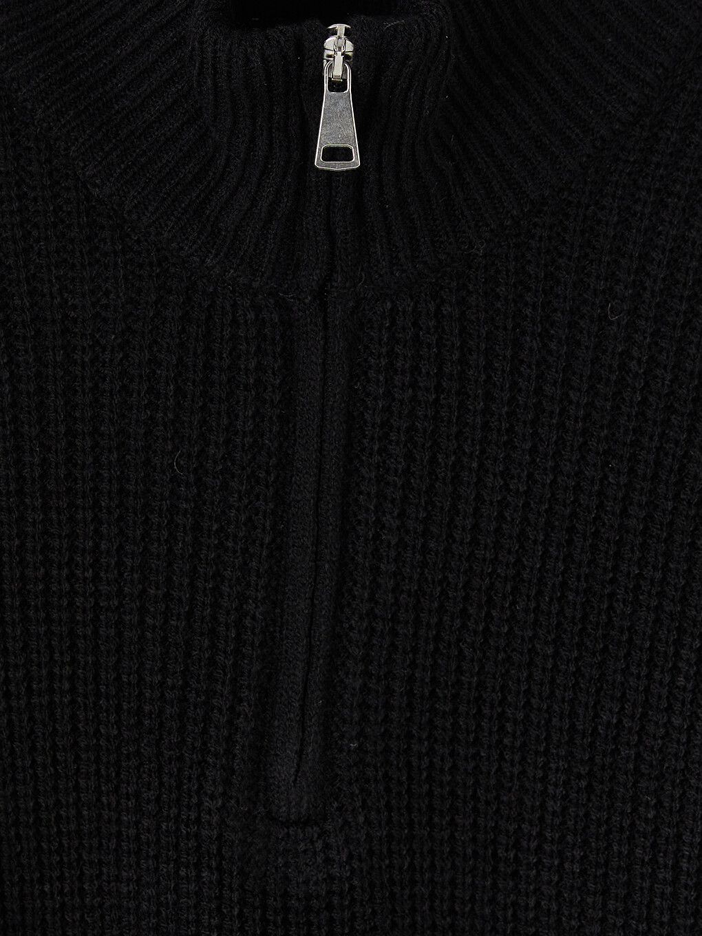 Mock Neck Men's Knitwear Sweater-4