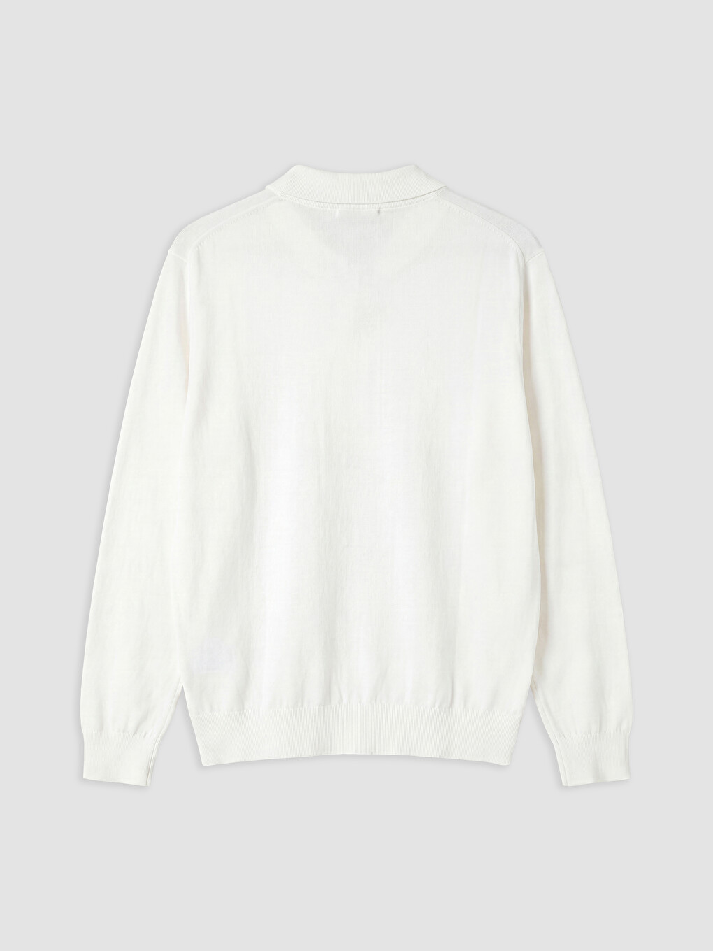Polo Collar Men's Knitwear Sweater-5