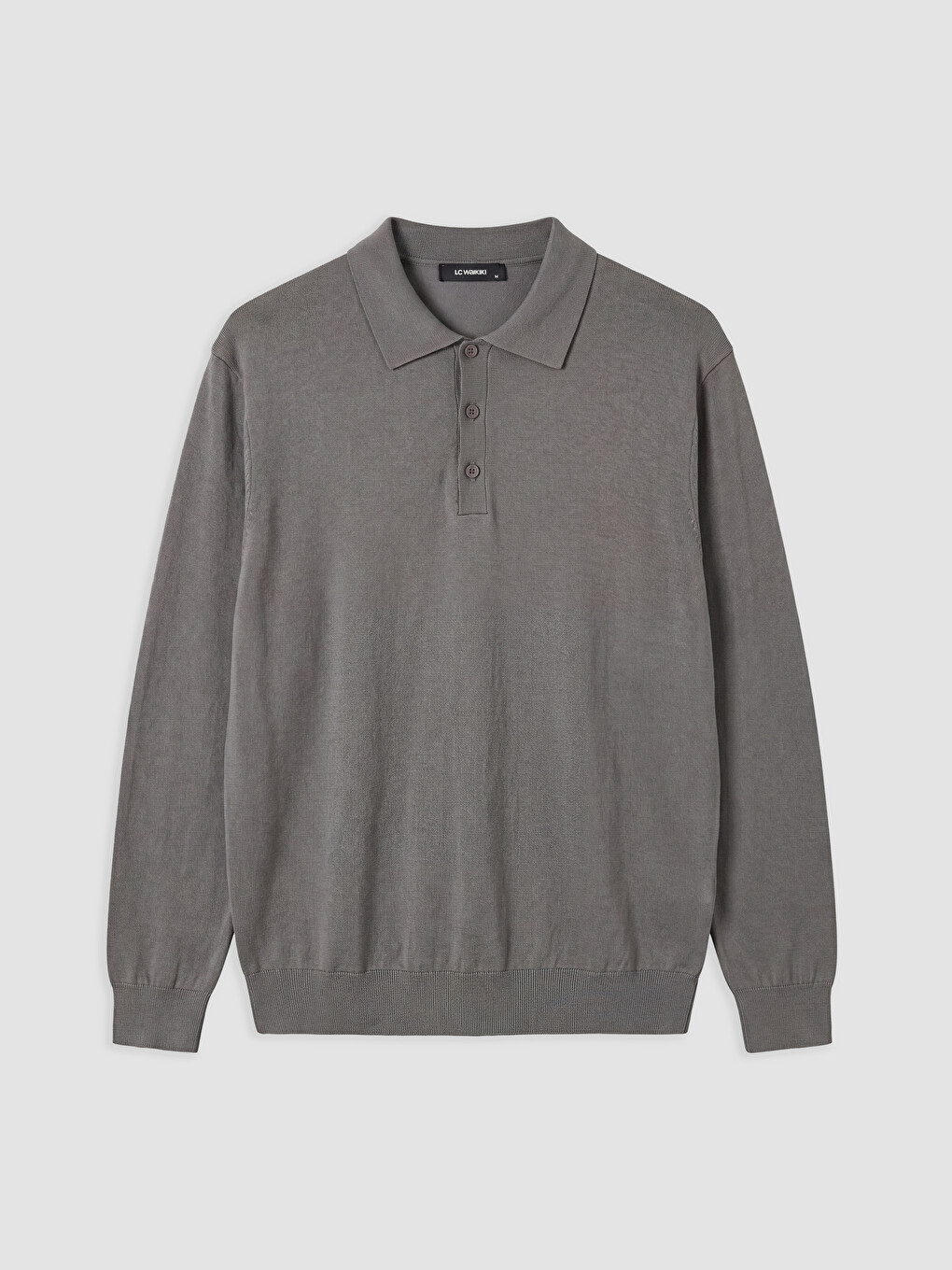 Polo Collar Regular Fit Men's Knitwear Sweater-4