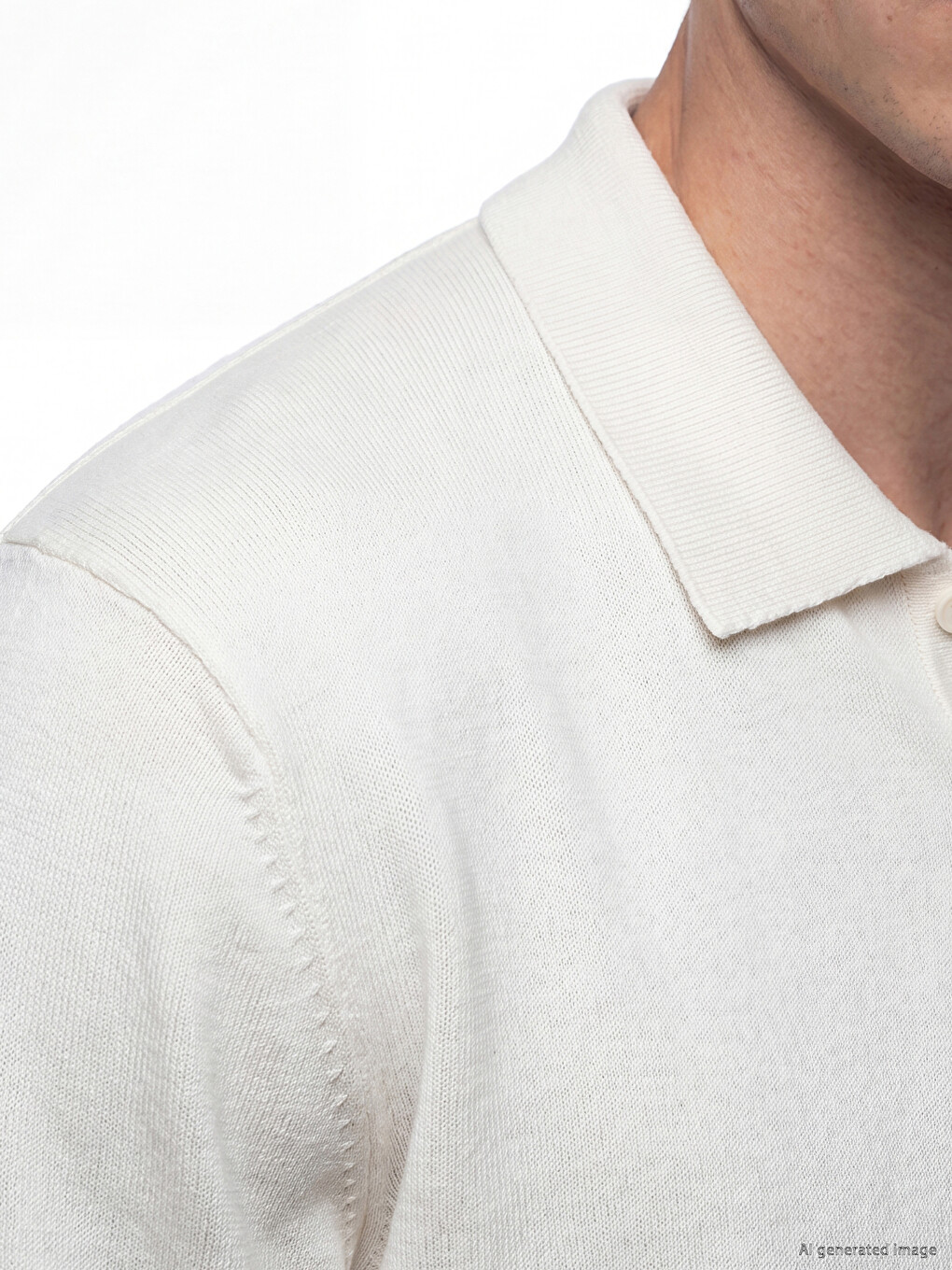 Polo Collar Men's Knitwear Sweater-2