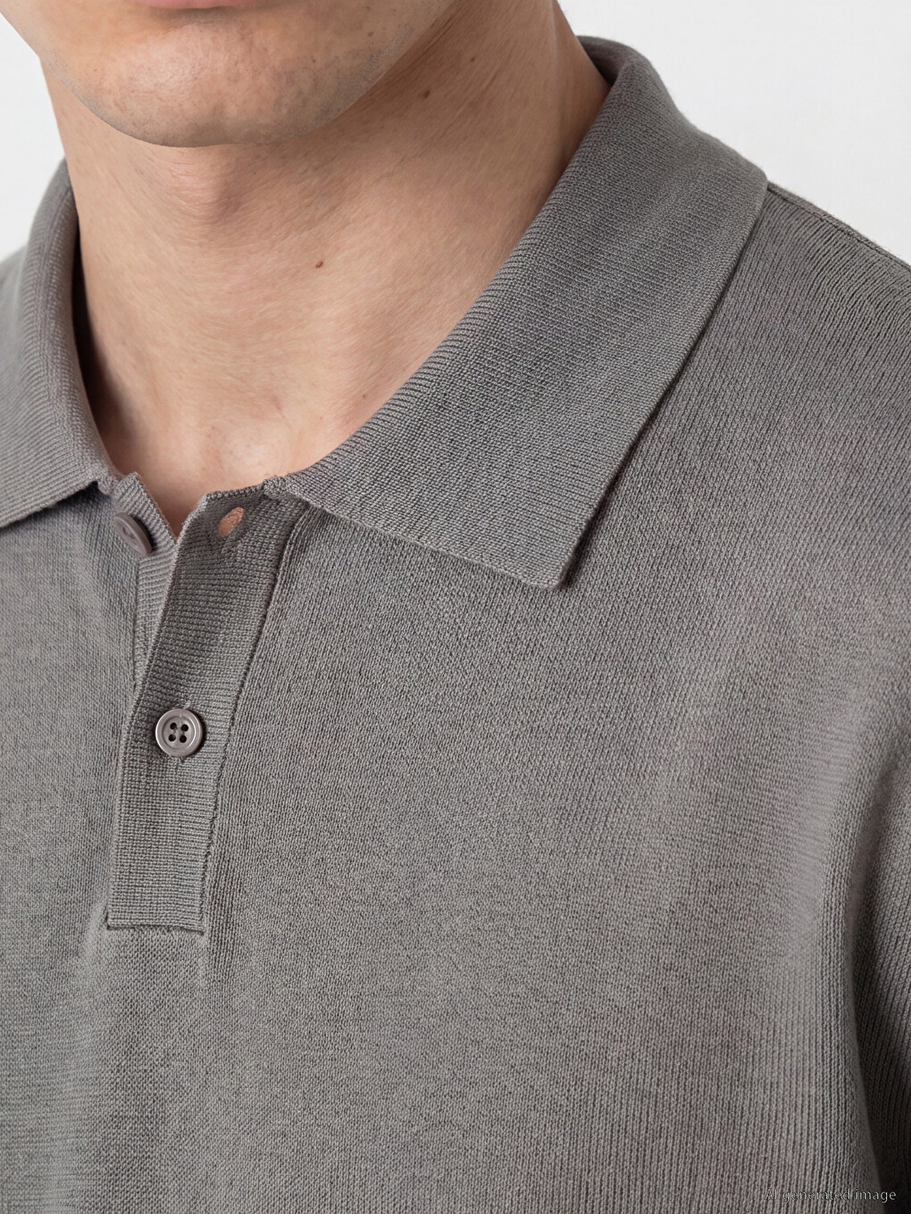 Polo Collar Regular Fit Men's Knitwear Sweater-2