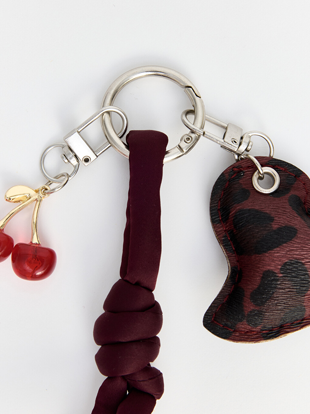 Heart Figured Keychain Bag Charm-1