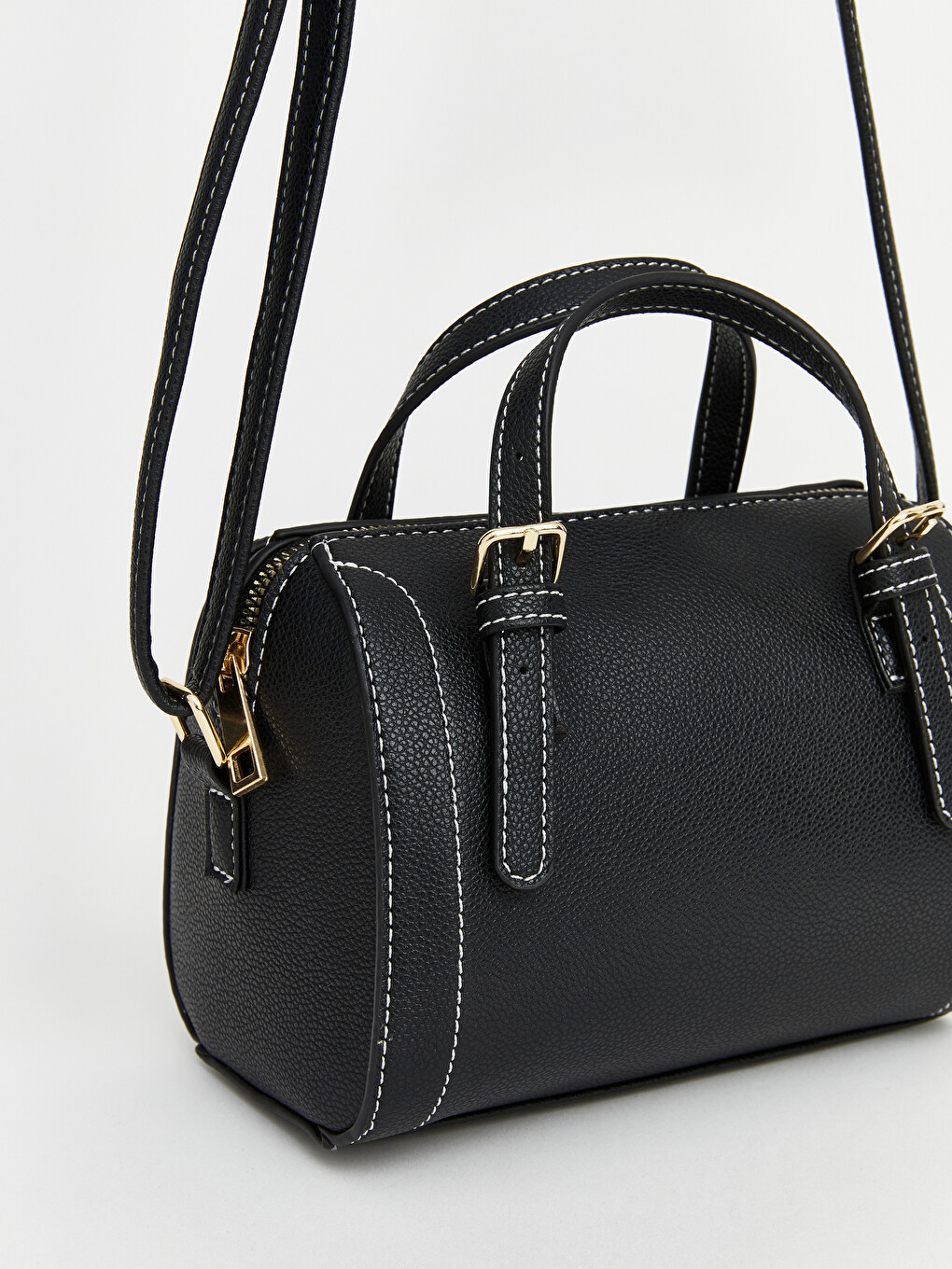 Faux Leather Women's Shoulder Bag-3