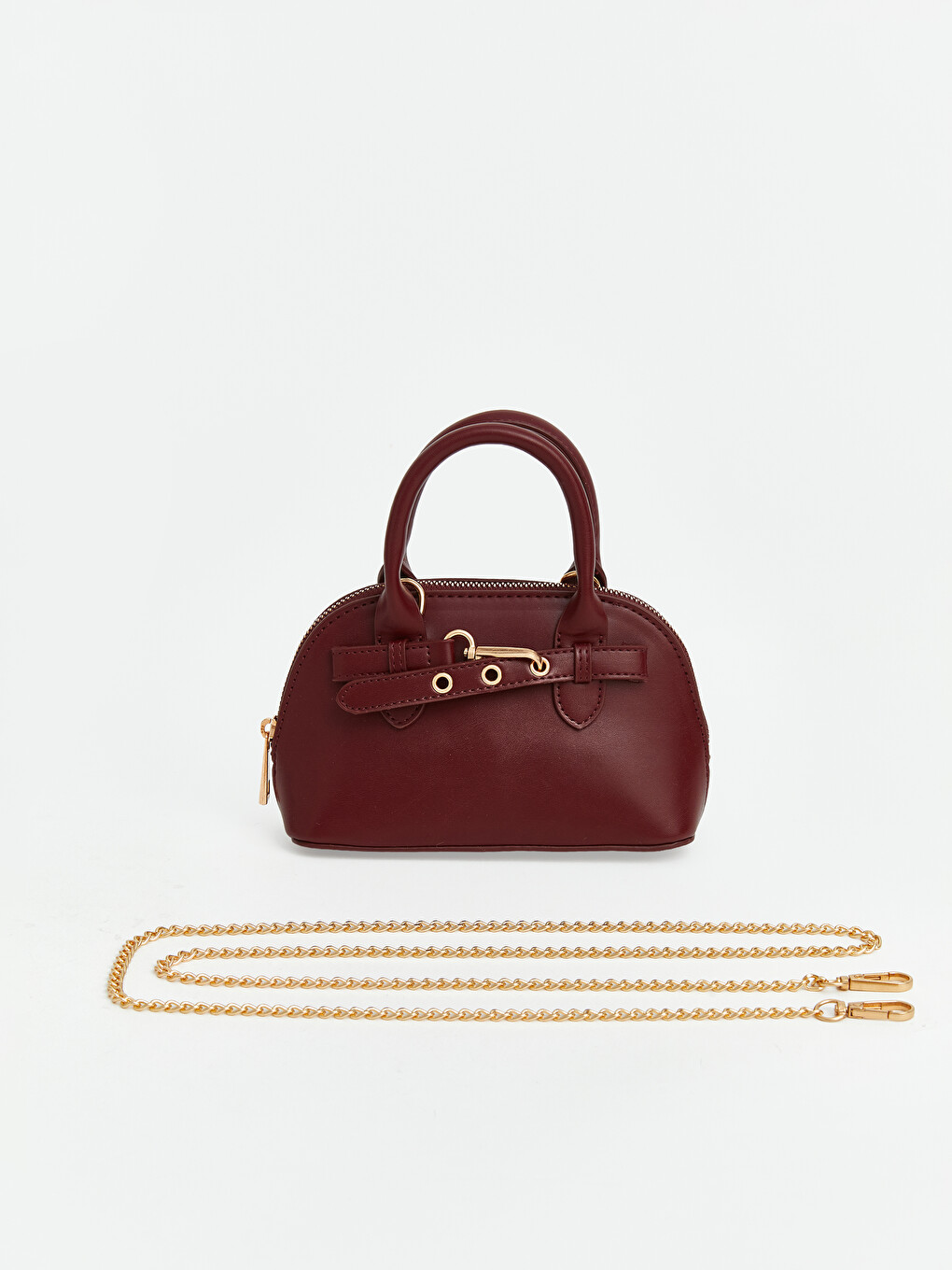 Faux Leather Women's Shoulder Bag-3