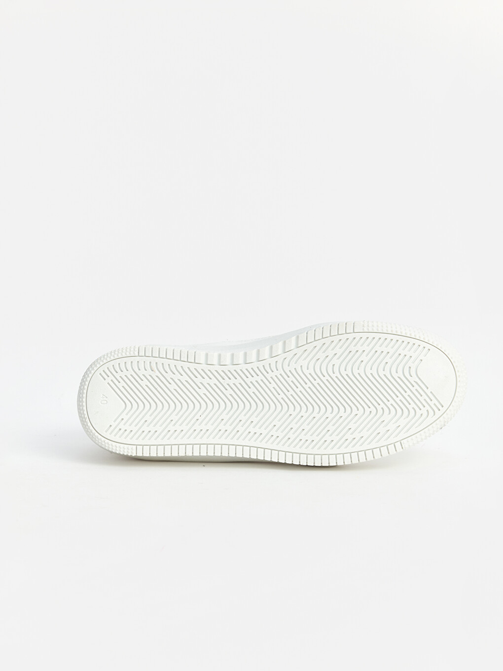 Beyaz Suni Deri Kadın Sneaker-3