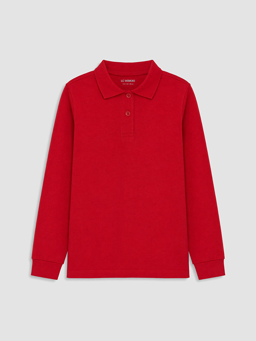 T-shirt Me Jakë Polo Dhe Mëngë Të Gjata Për Vajza