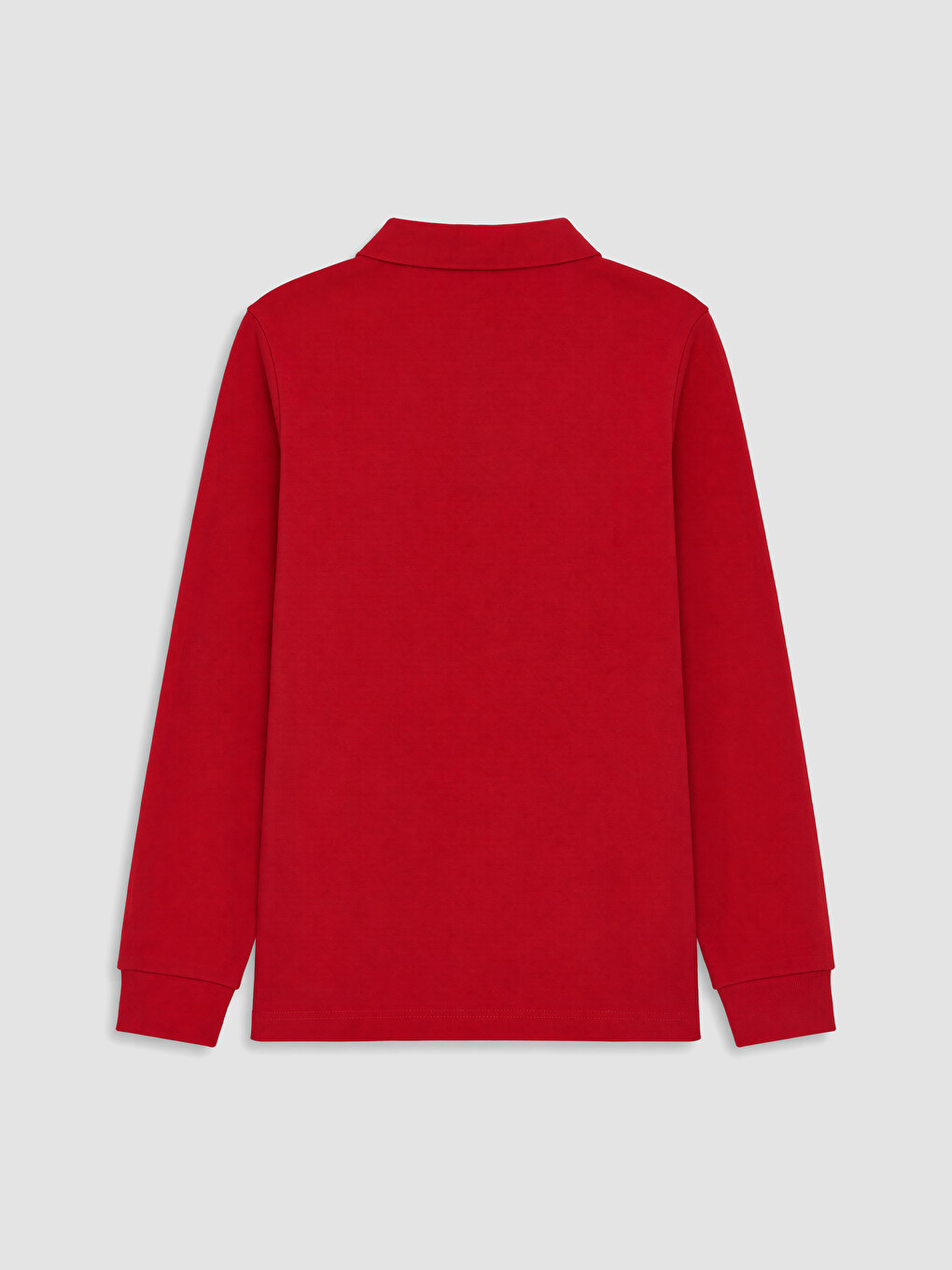 T-shirt Me Jakë Polo Dhe Mëngë Të Gjata Për Vajza-2