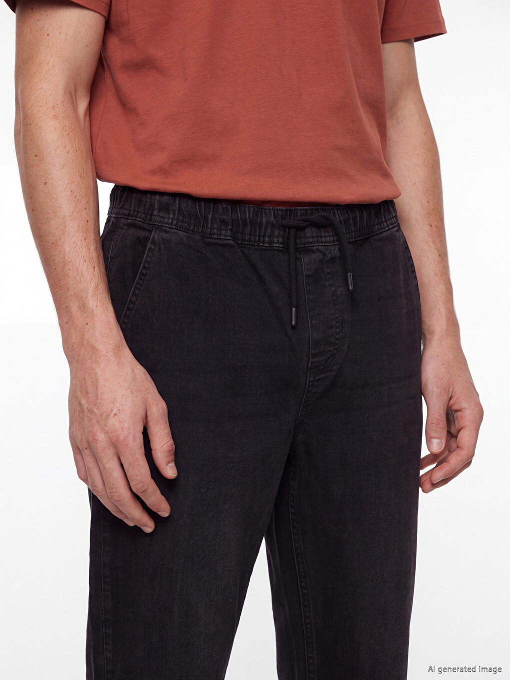 Man Black Jeans-2