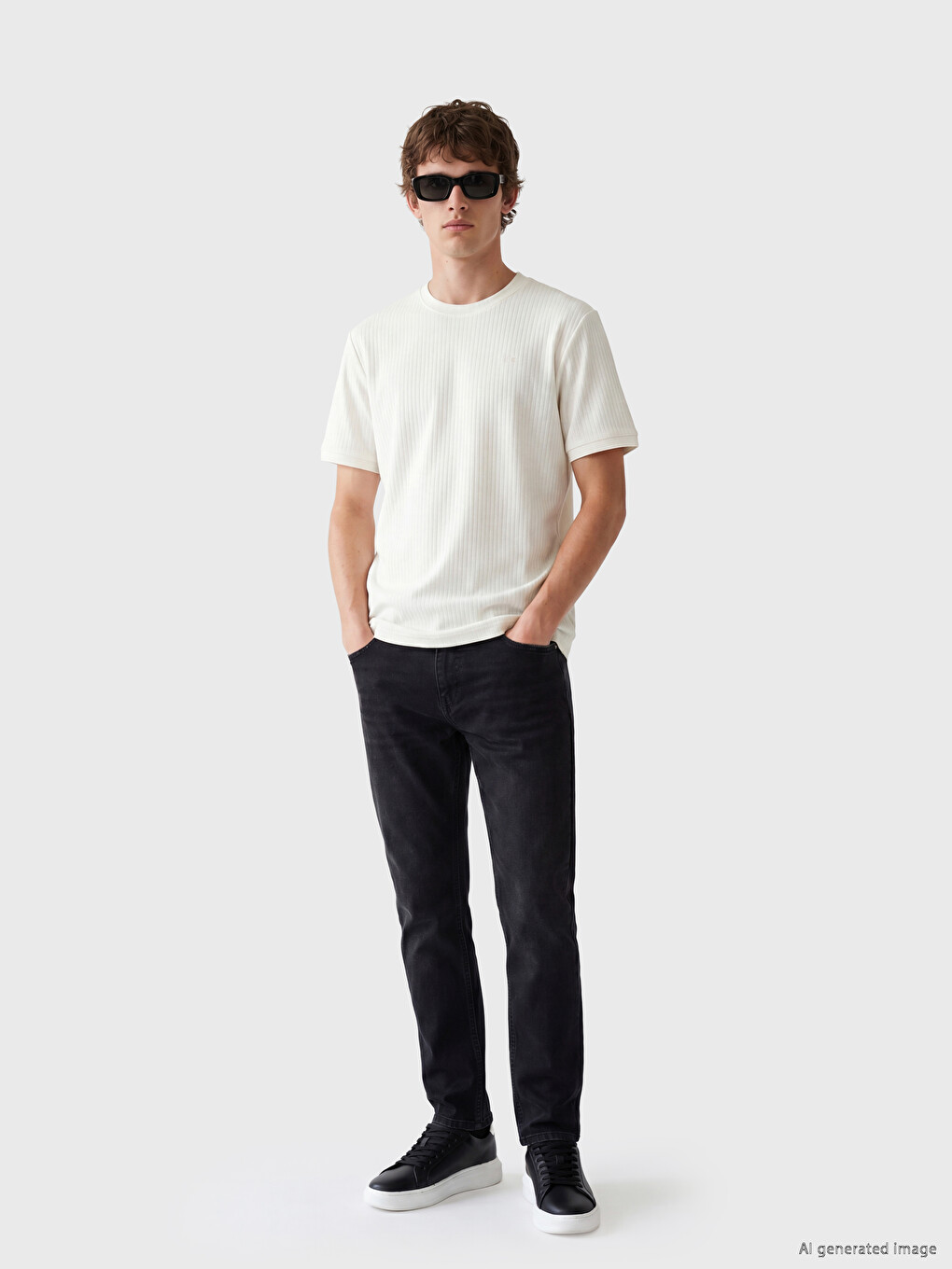Blugi Slim Fit Bărbați 750-1