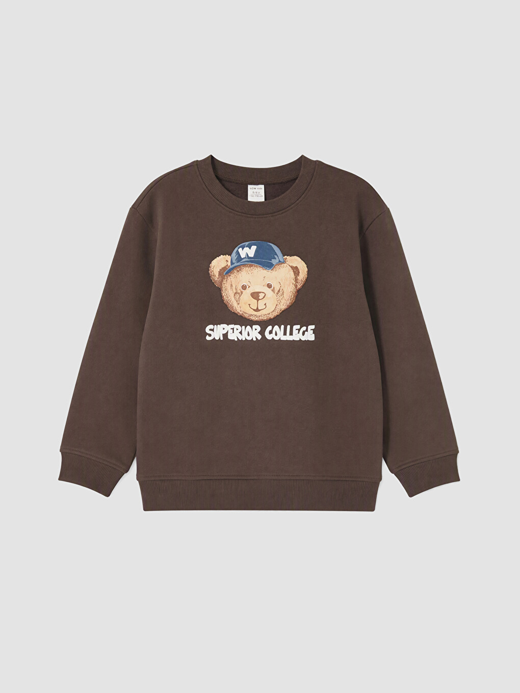 Djalë Bezhe Sweatshirt-1