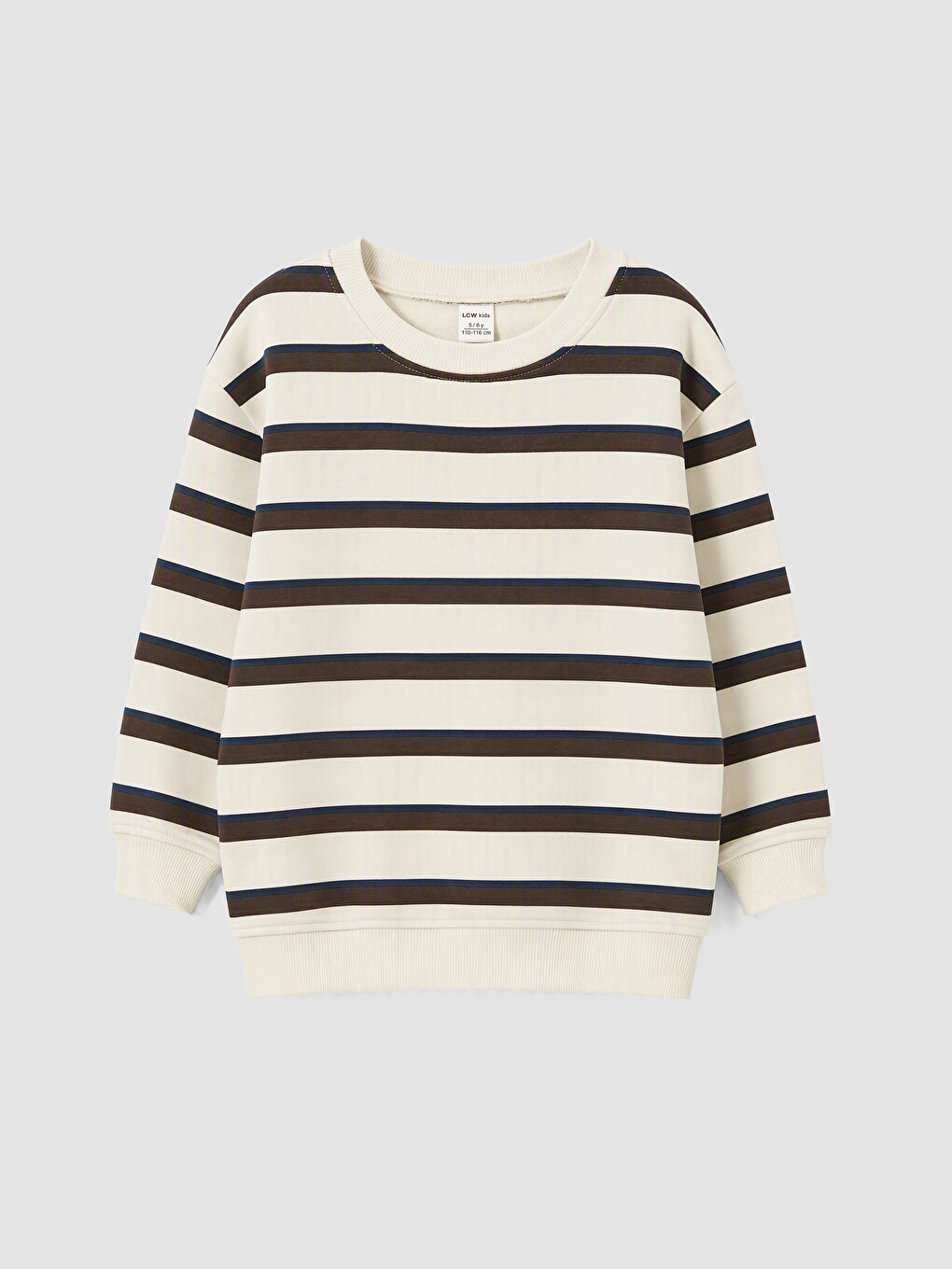 Djalë Bezhe Sweatshirt-4