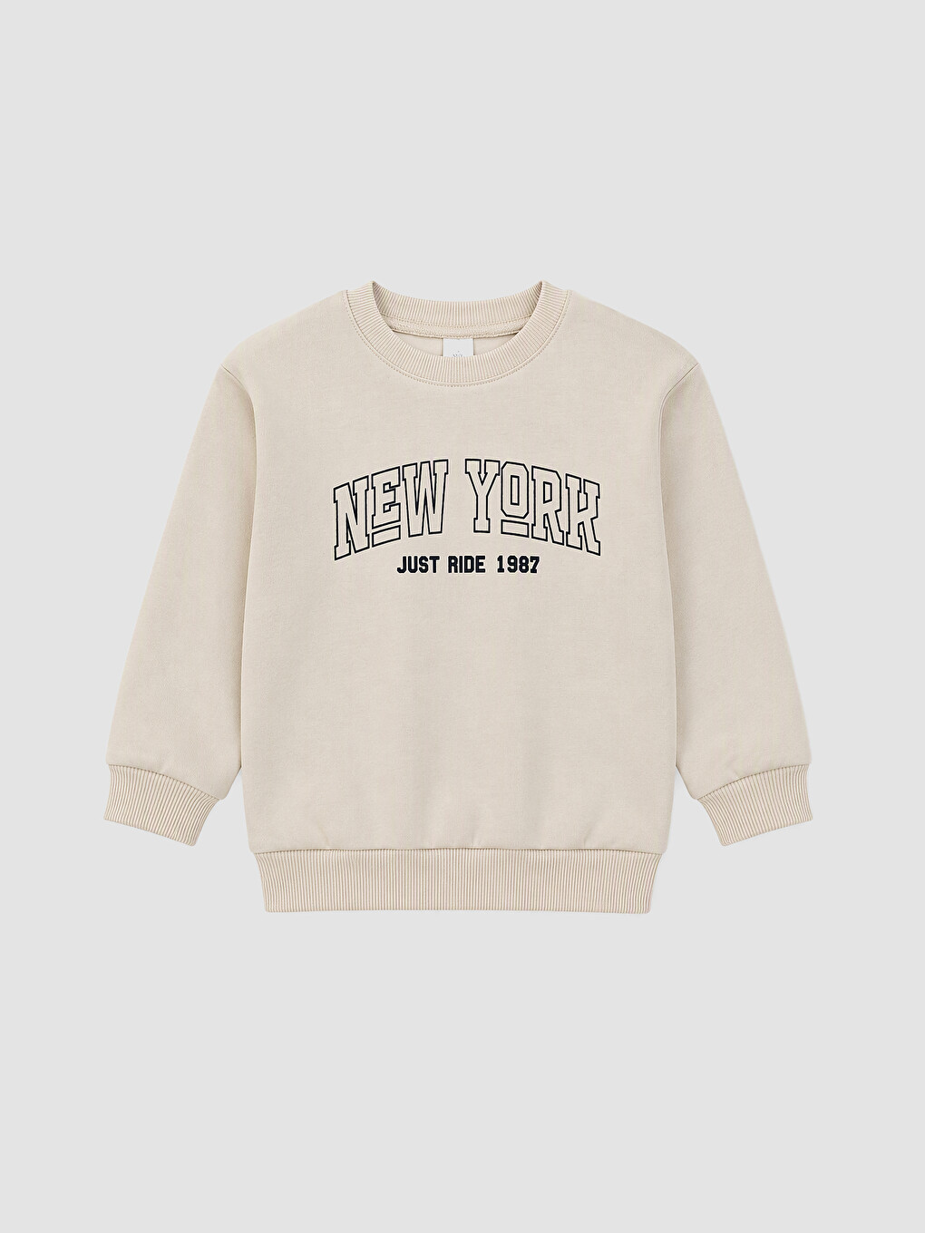 Boy Beige Sweatshirt