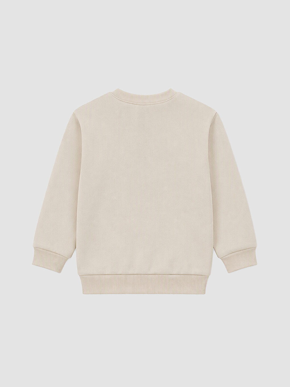 Boy Beige Sweatshirt-1