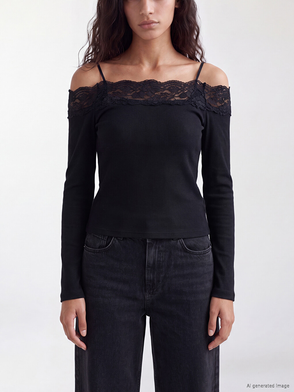 Woman Black Blouse-2