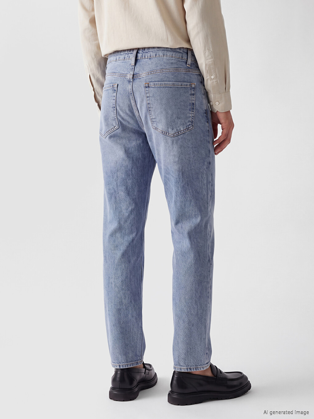 İndigo 700 Straight Fit Erkek Jean Pantolon-4