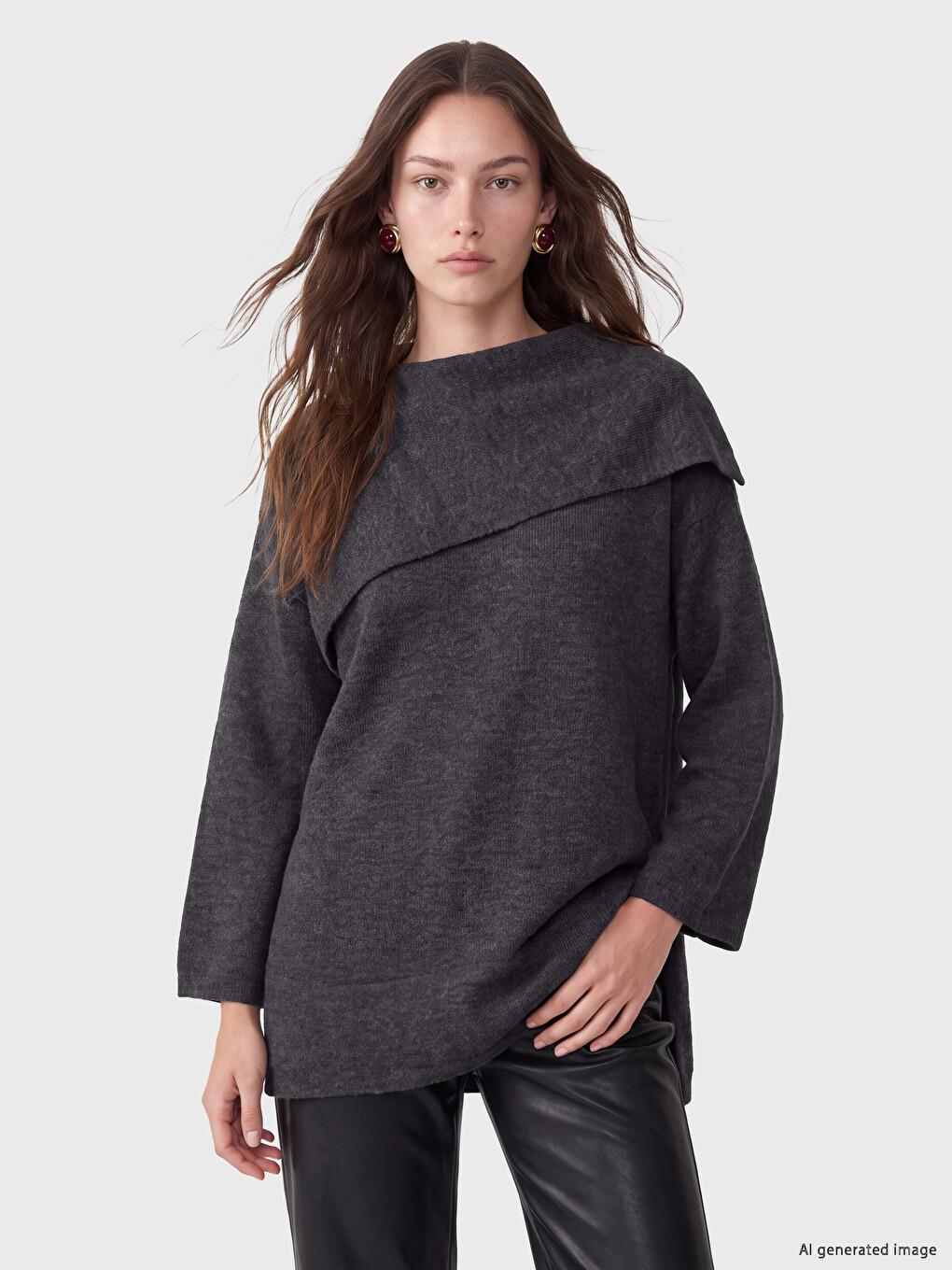 Pull-over Tricot Col Rond Femme