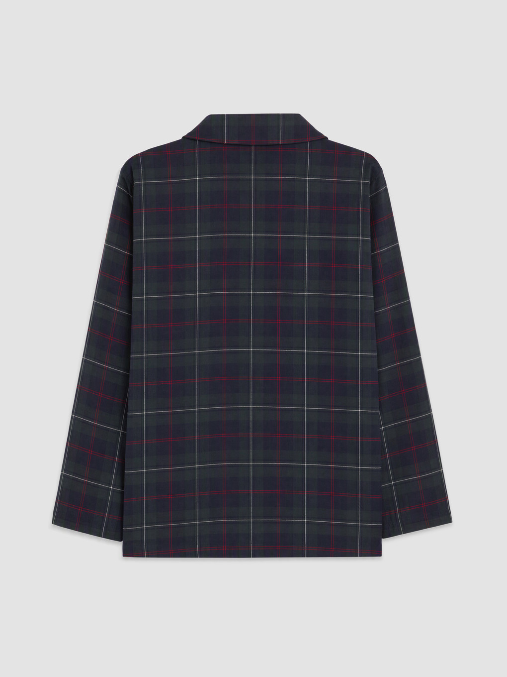 Plaid Men's Pyjamas Set-2