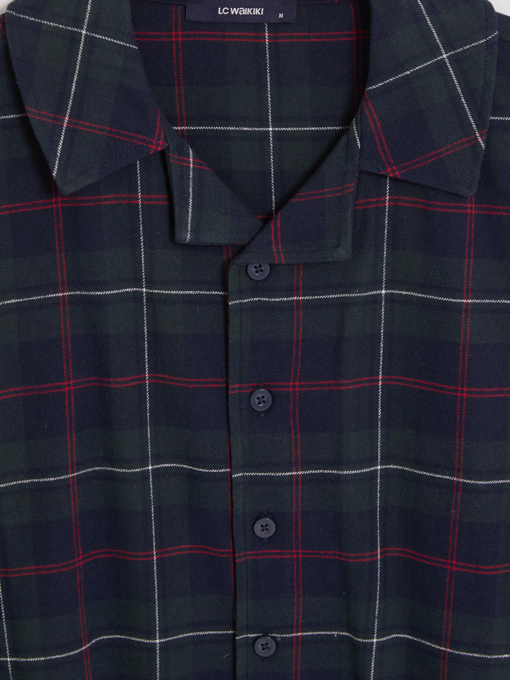 Plaid Men's Pyjamas Set-3