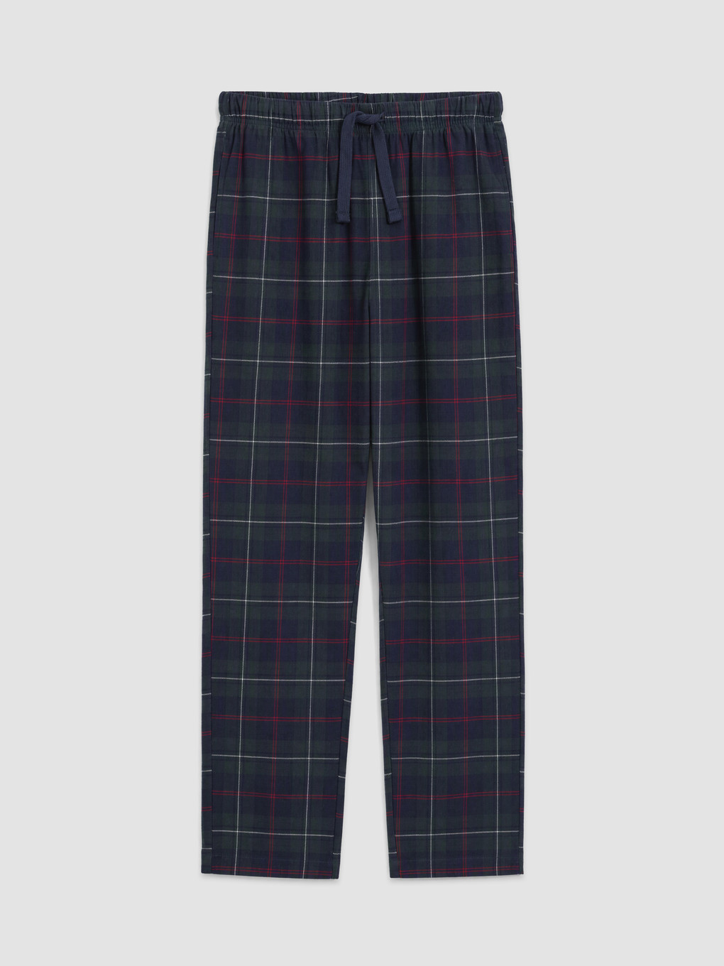 Plaid Men's Pyjamas Set-4