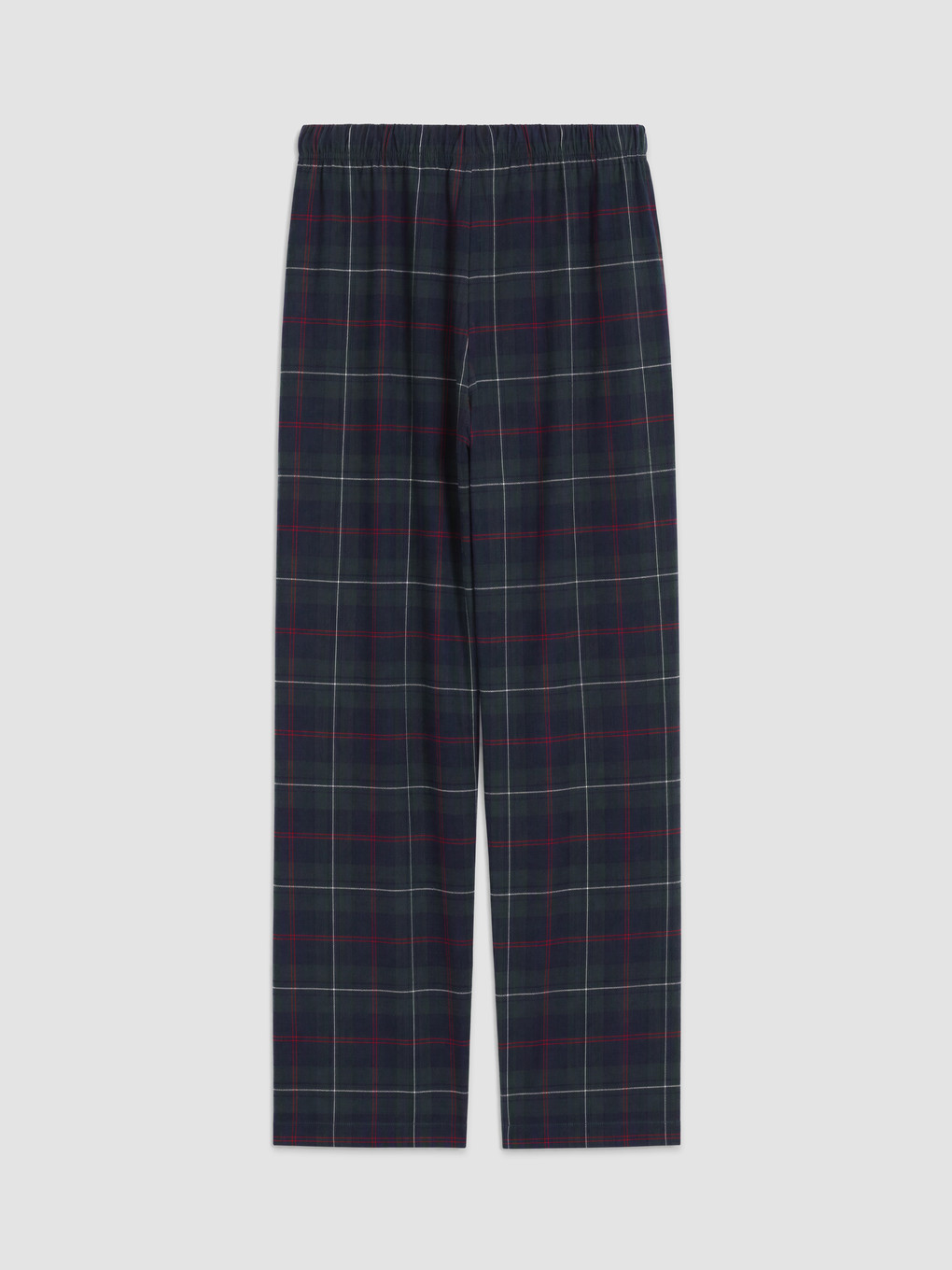 Plaid Men's Pyjamas Set-5