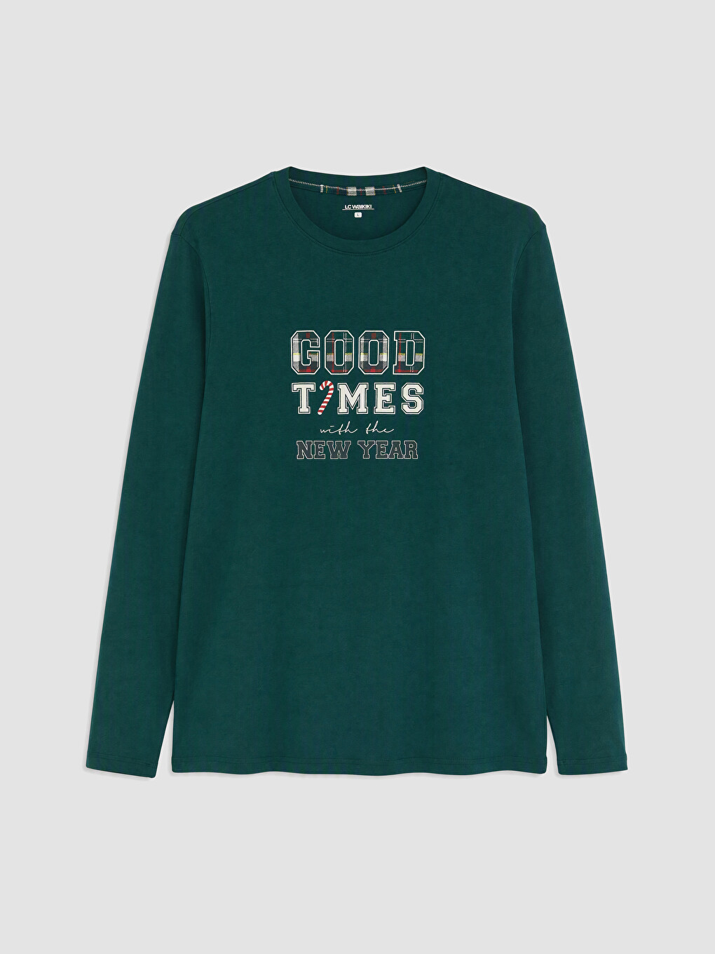 Man Green Pyjama Set-5