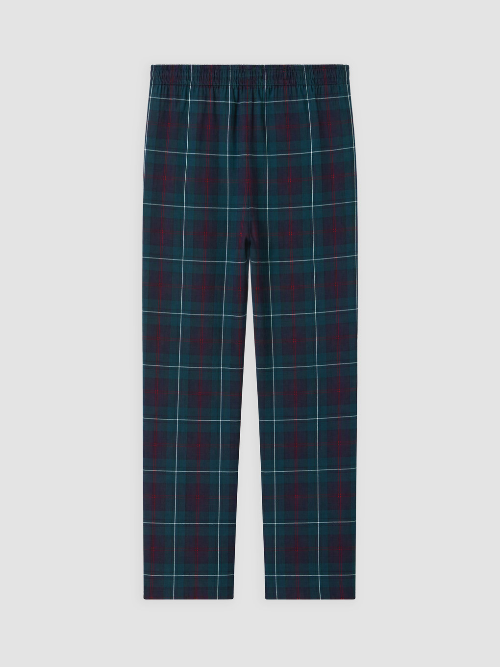 Yeşil Ekose Erkek Pijama Takımı-4