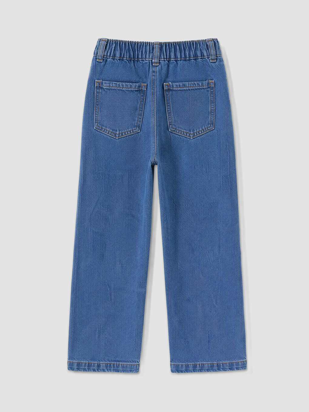 Embroidered Girls' Jeans-1