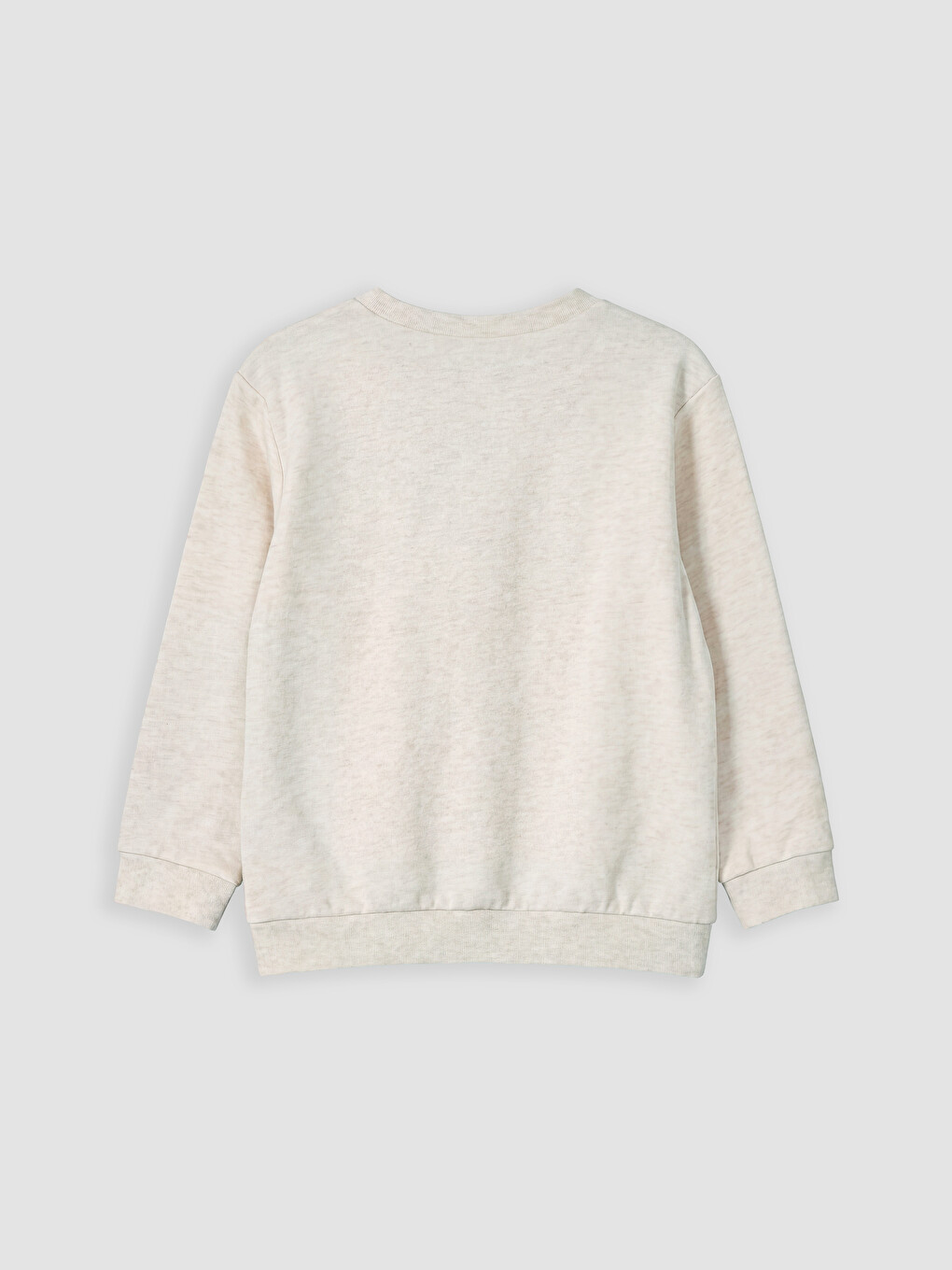 Pembe Baskılı Kız Çocuk Sweatshirt 2'li-2