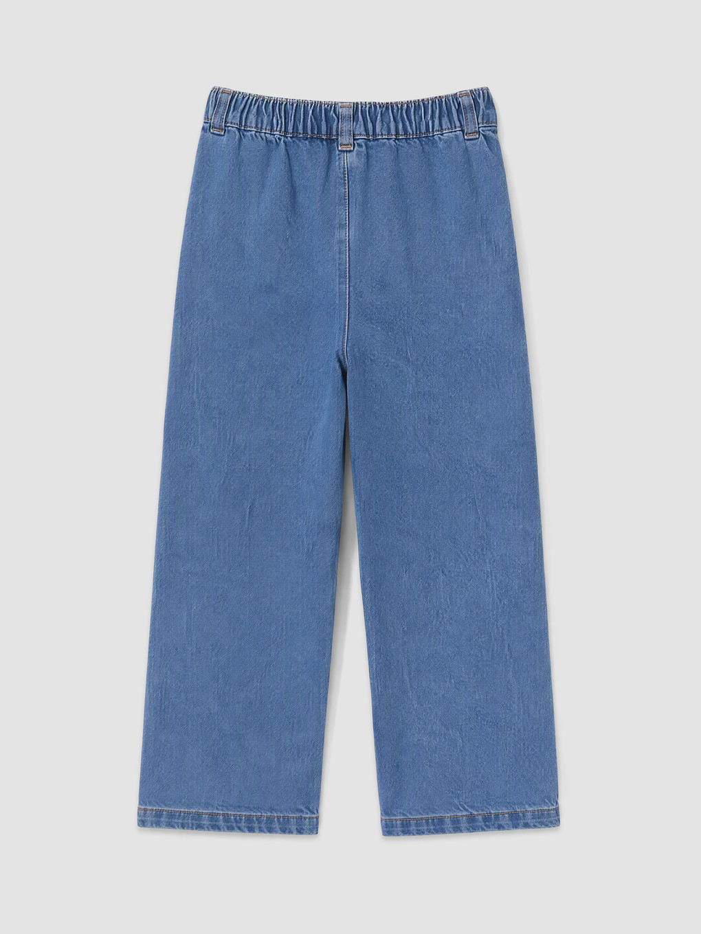 Regular Fit Embroidered Girls' Jean-1