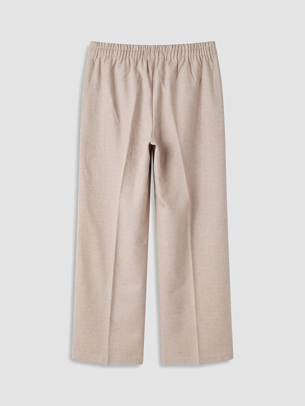 Kahverengi Loose Fit Geniş Paça Kadın Pantolon-6