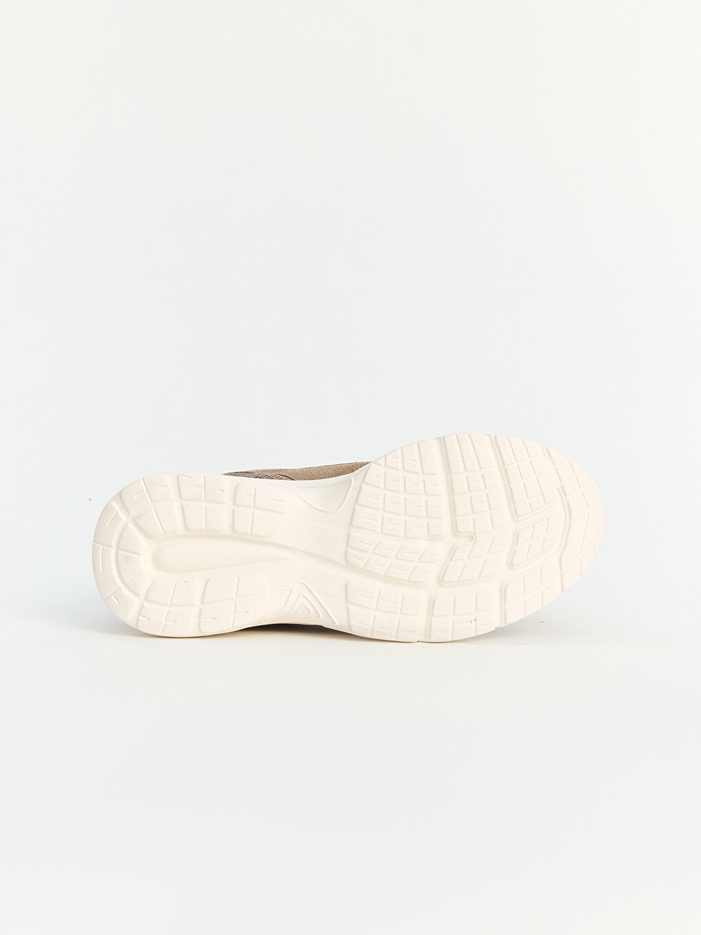 Kahverengi File Detaylı Kalın Tabanlı Kadın Sneaker-3