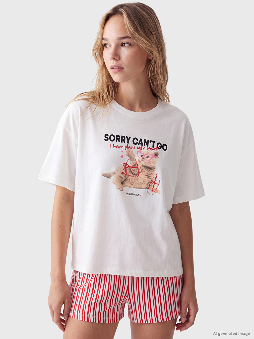 Printed Women's Short Pyjamas Set
