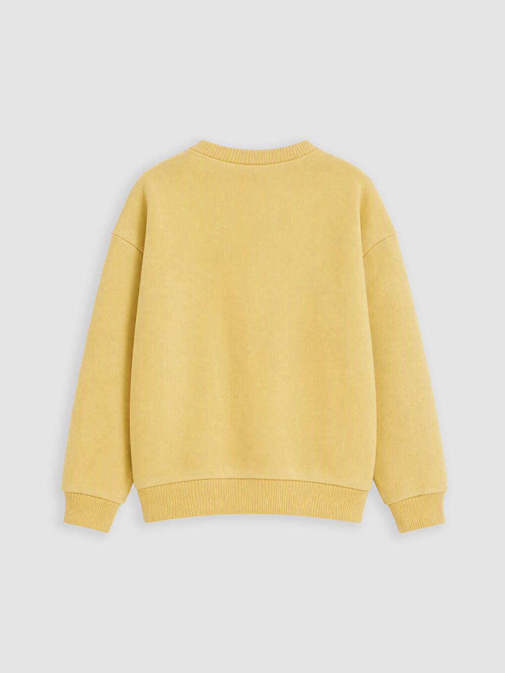 Sarı Baskılı Erkek Çocuk Sweatshirt-2