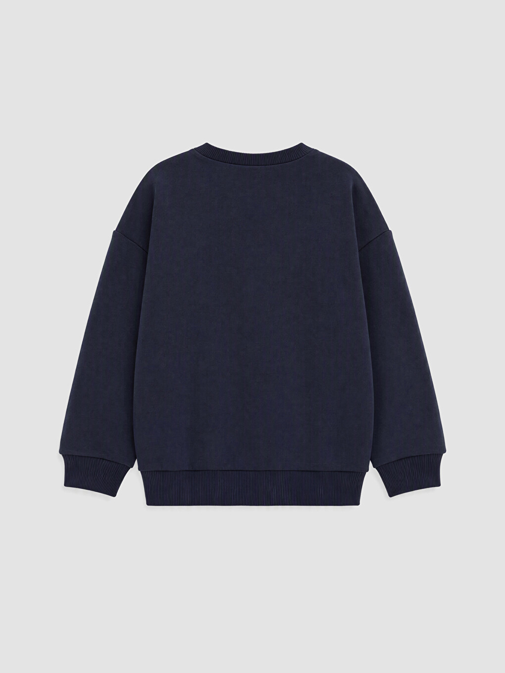 Lacivert Baskılı Erkek Çocuk Sweatshirt-2