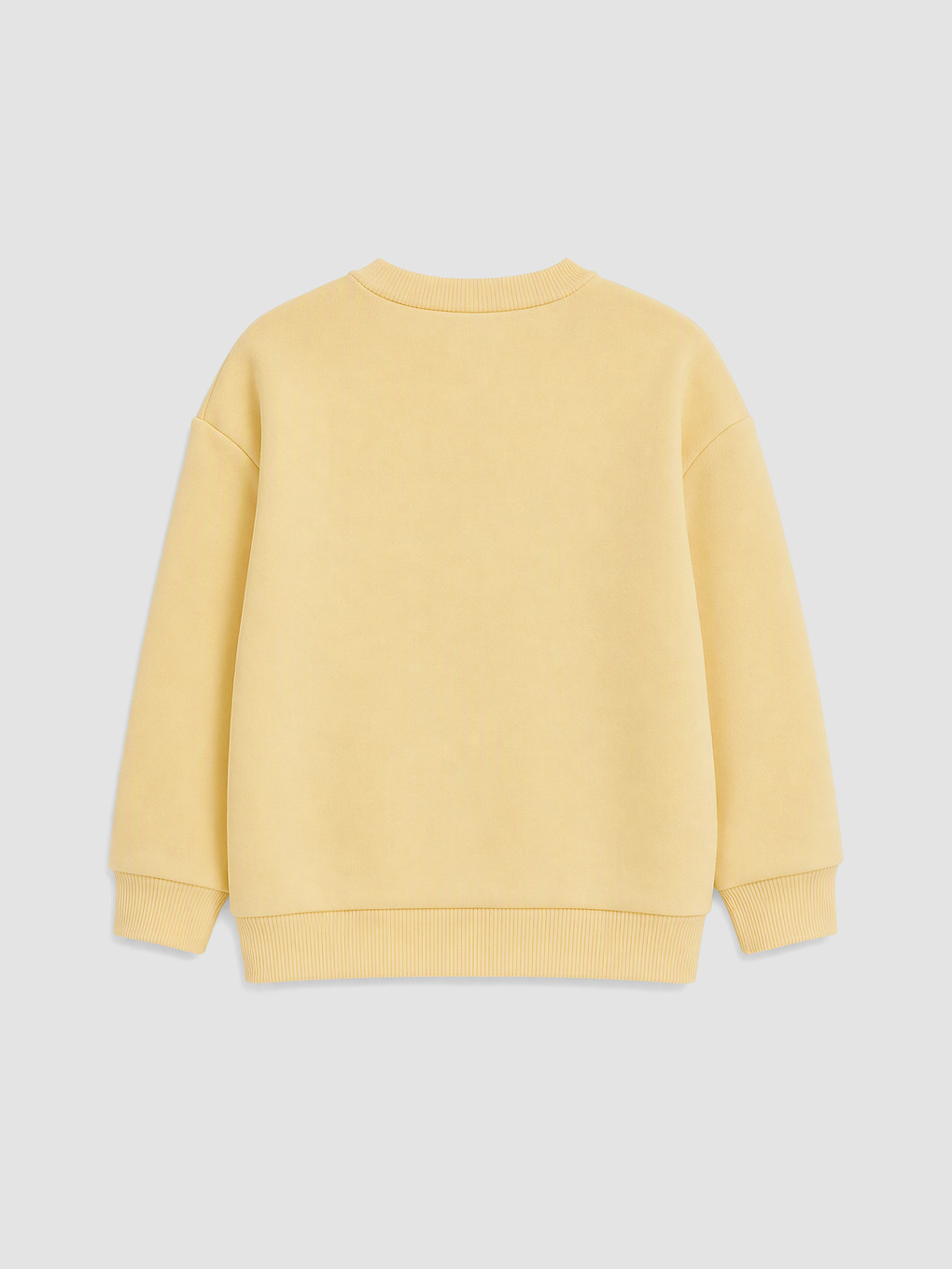 Sarı Baskılı Erkek Çocuk Sweatshirt-2