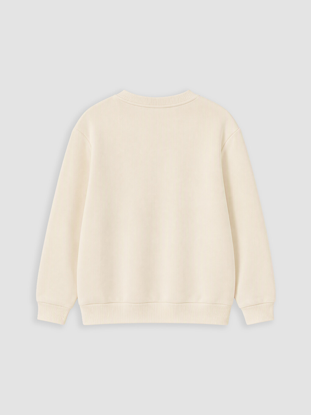 Ekru Baskılı Erkek Çocuk Sweatshirt-2