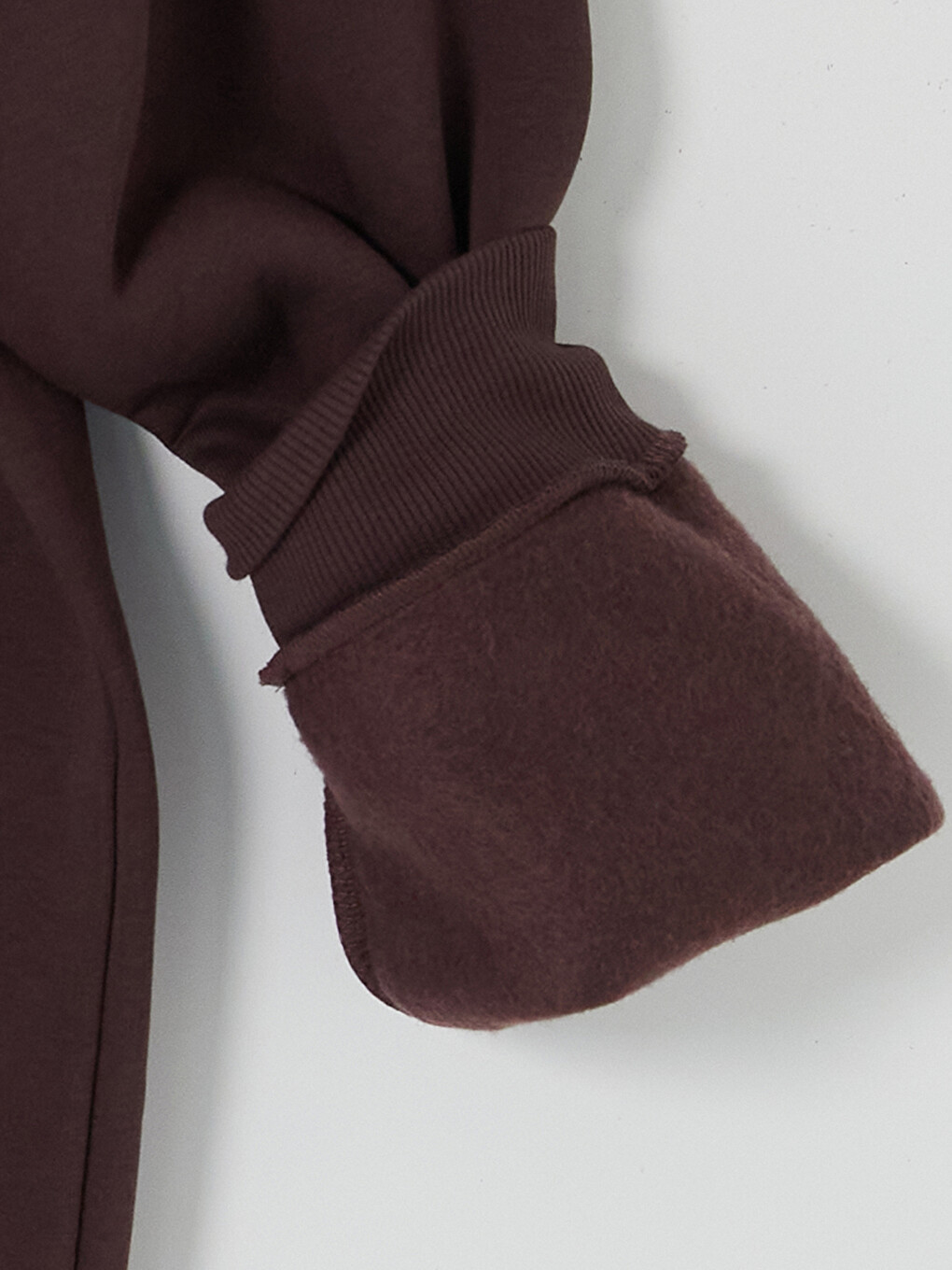 Crew Neck Men's Thick Sweatshirt-5