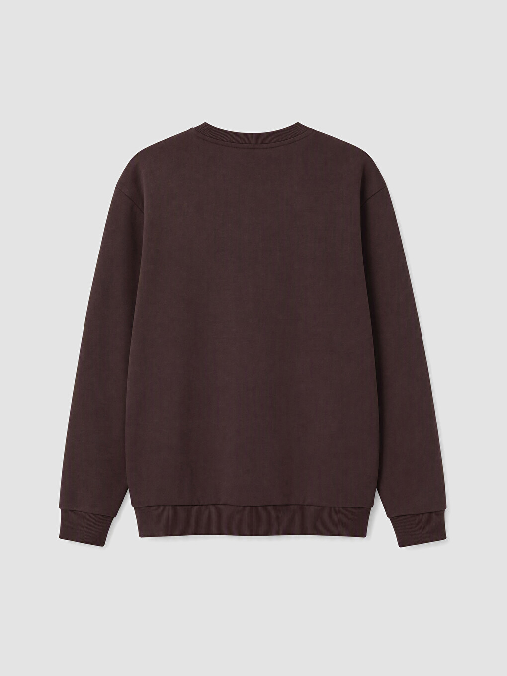 Crew Neck Men's Thick Sweatshirt-8