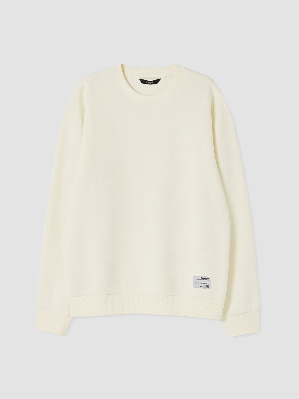 Crew Neck Men's Thick Sweatshirt-4