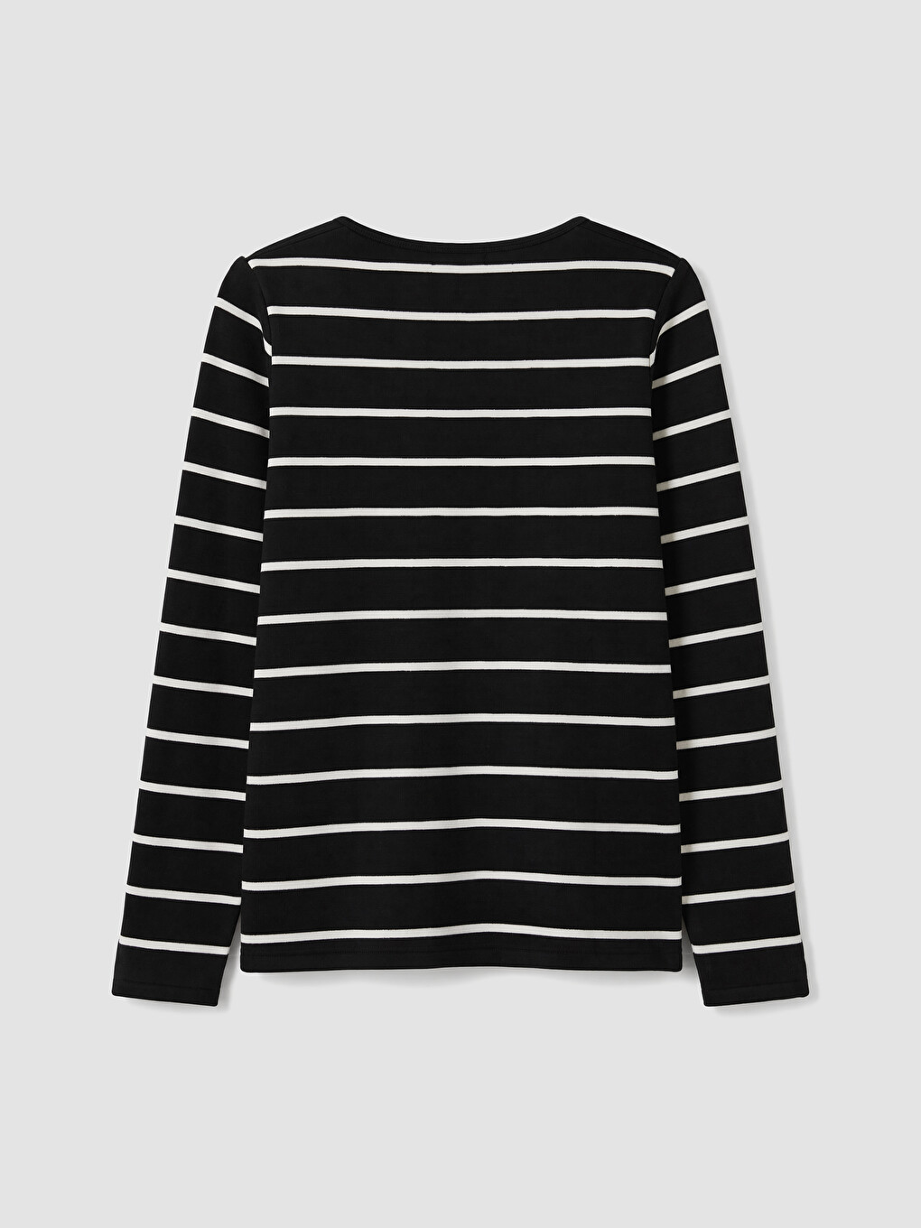 Crew Neck Striped Women's Knitwear Sweater-6