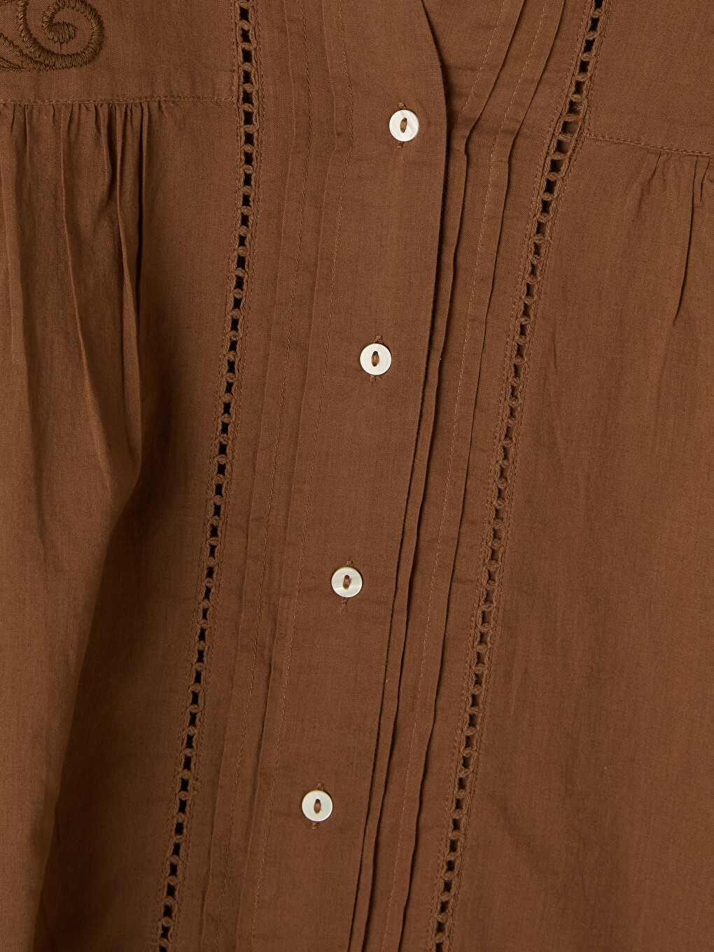 Woman Brown Shirt-5