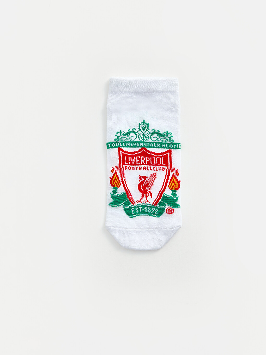 Karışık Liverpool Baskılı Erkek Çocuk Patik Çorap 5'li-1