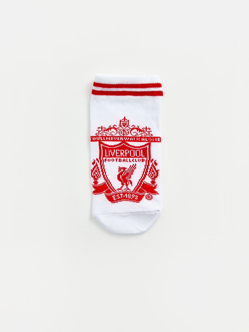 Karışık Liverpool Baskılı Erkek Çocuk Patik Çorap 5'li-5