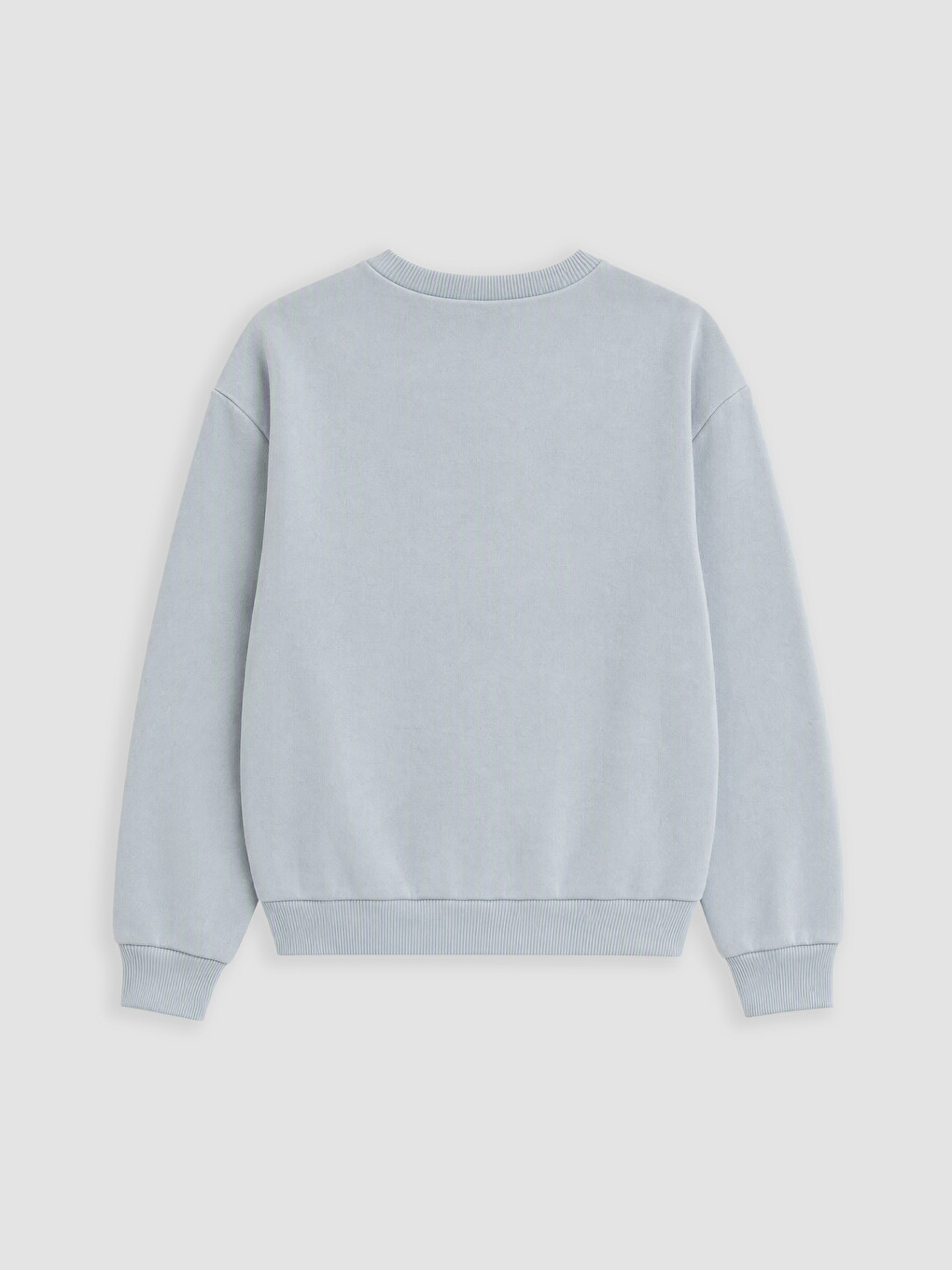 Yeşil Bisiklet Yaka Erkek Çocuk Sweatshirt-2
