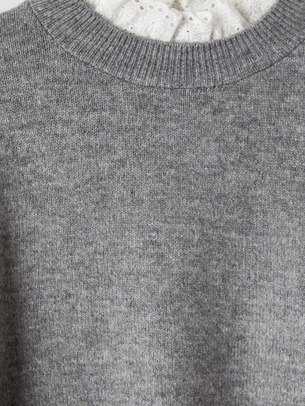 Woman Grey Sweater-5