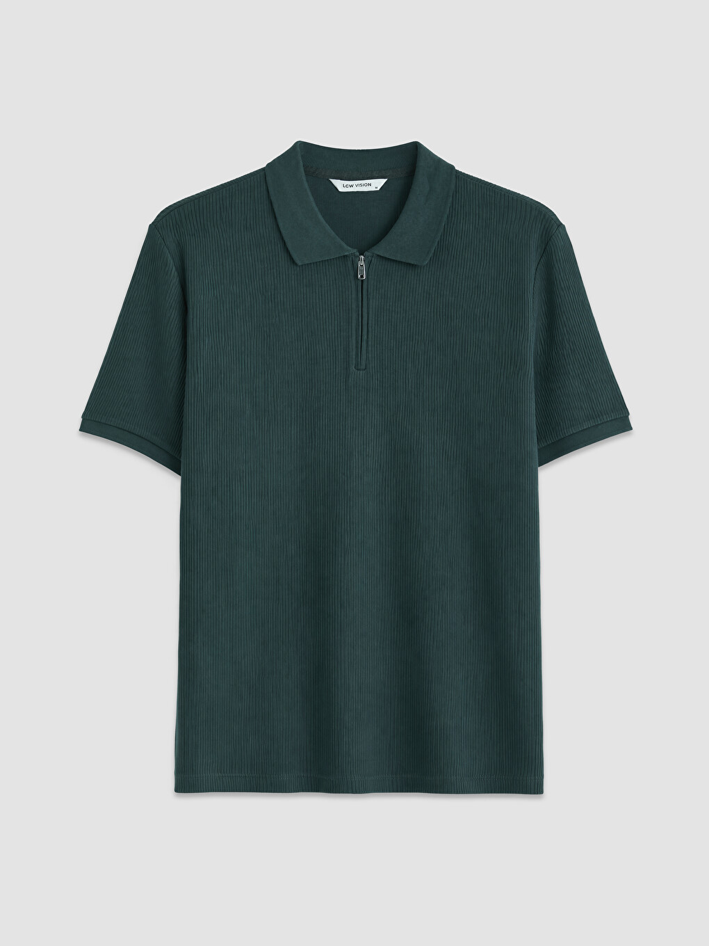 Yeşil Polo Yaka Erkek Tişört